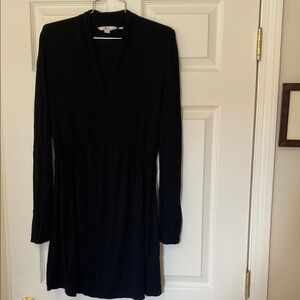 Boden Classic Black Long Sleeve Dress